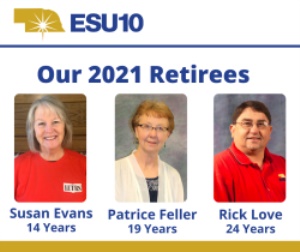 ESU10's 2021 Retirees
